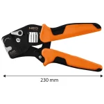 Topex Πένσα Απογύμνωσης Καλωδίων με Μήκος 230mm 01-539 - Image 2