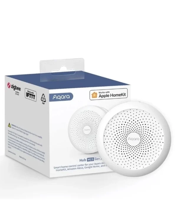Aqara Hub M1S Gen2 UK Smart Gateway Wi-Fi / Zigbee Συμβατό με Google Home, Apple HomeKit, Alexa & IFTTT HM1S-G02