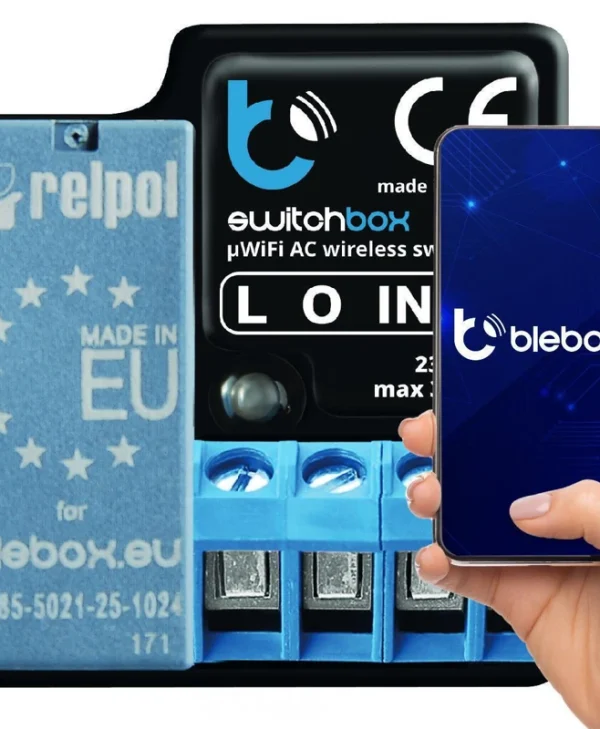 Blebox Switchbox Smart Switch 1 Καναλιού Wi-Fi 16A