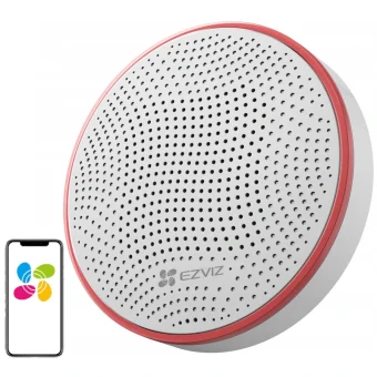 Ezviz Ασύρματη ZigBee Σειρήνα Συναγερμού Μπαταρίας Εξωτερικού Χώρου 12V T9C