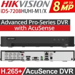 Hikvision iDS-7208HUHI-M1/X Καταγραφικό HVR 8 Καναλιών με Ανάλυση 4K 52633 - Image 2