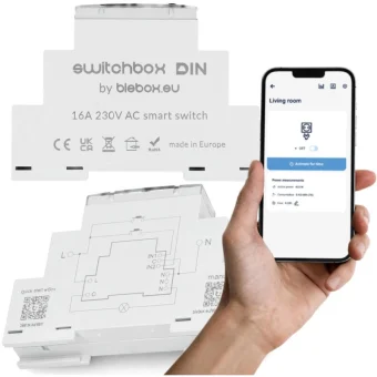 Blebox Switchbox Smart Switch 1 Καναλιού Wi-Fi 16A 36806