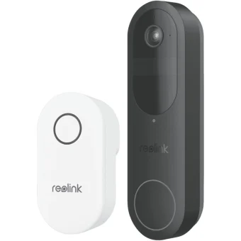 Reolink Κουδούνι Πόρτας Wi-Fi Μαύρο BWS2KDB