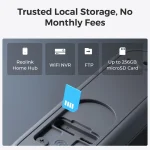 Reolink Κουδούνι Πόρτας Wi-Fi Μαύρο BWS2KDB - Image 6