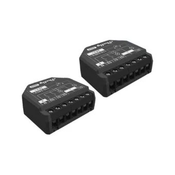 Shelly Smart Switch 2 Καναλιών Wi-Fi, Bluetooth & RF 16A 2τμχ Shelly_2PM_Gen3_2er