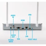 Ezviz CS-X5S-4W Καταγραφικό NVR WiFi 4 Καναλιών με Ανάλυση Full HD Onvif 52997 - Image 2