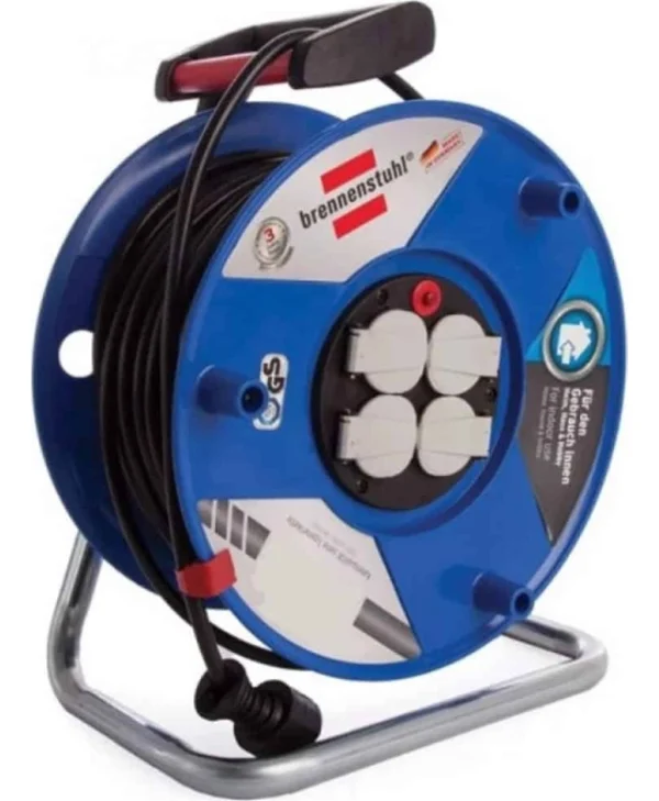 Brennenstuhl BCR3050 Μπαλαντέζα Καρούλι 4 Θέσεων με Καλώδιο 50m Διατομή 3 x 1.5mm² και Γείωση 1205066