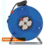 Brennenstuhl BCR3025 Μπαλαντέζα Καρούλι 4 Θέσεων με Καλώδιο 25m Διατομή 3 x 1.5mm² και Γείωση 1215056 - Image 3