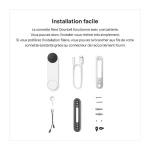 Google Nest Κουδούνι Πόρτας Wi-Fi Λευκό GA01318-FR - Image 8