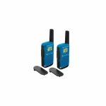 Motorola Talkabout T42 Ασύρματος Πομποδέκτης PMR με Μονόχρωμη Οθόνη Σετ 2τμχ Σε Μπλε Χρώμα 5031753007508 - Image 4