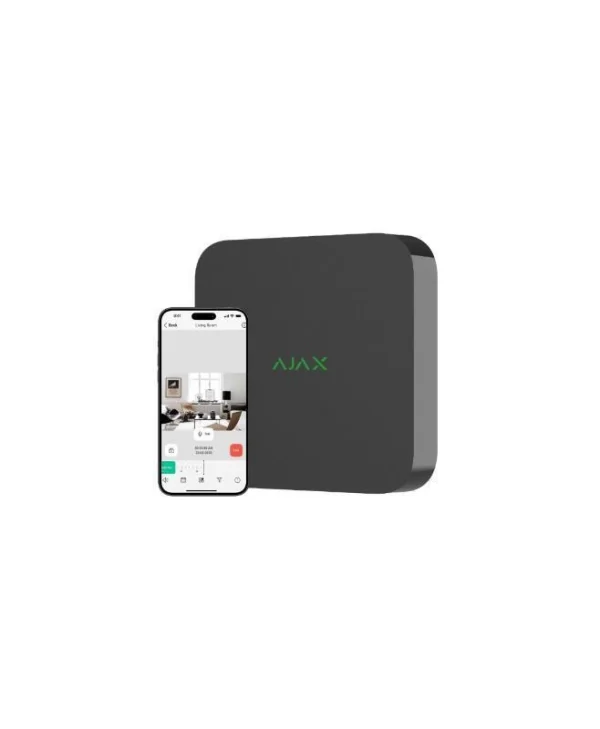 Ajax Systems 127051 Καταγραφικό NVR 8 Καναλιών με Ανάλυση 4K