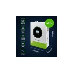 Qoltec Hybrid Off-Grid Inverter Καθαρού Ημιτόνου 11000W 48V Μονοφασικό 53862 - Image 2