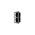 Hikvision DS-KD-ACF2/S Πρόσοψη για Μπουτονιέρα Θυροτηλεφώνου για Χωνευτή Τοποθέτηση 2 Module 7480056 - Image 3