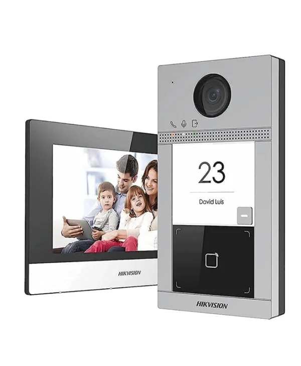 Hikvision Σετ Θυροτηλεόρασης Wi-Fi DS-KIS604-S(C)