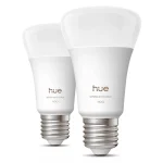 Smart Lamp Philips E27 A60 1100lm 8.1w Rgb & Tunable White 2-pack + Hue Bridge Pro 929003853518 - Image 7