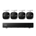 Eufy Σύστημα Παρακολούθησης NVR PoE E40 4 Ασύρματων Καμερών IP 8MP με Καταγραφικό E8P00321