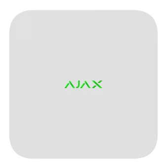 Ajax Systems 70936.122.WH Καταγραφικό NVR 8 Καναλιών με Ανάλυση 4K