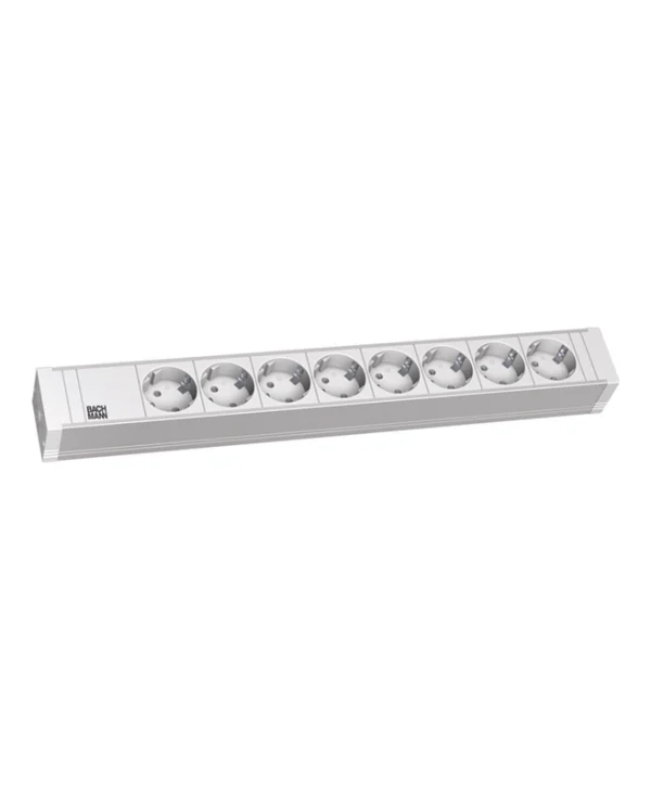 Bachmann 333.601 Πολύπριζο 8 Θέσεων με Καλώδιο 2m