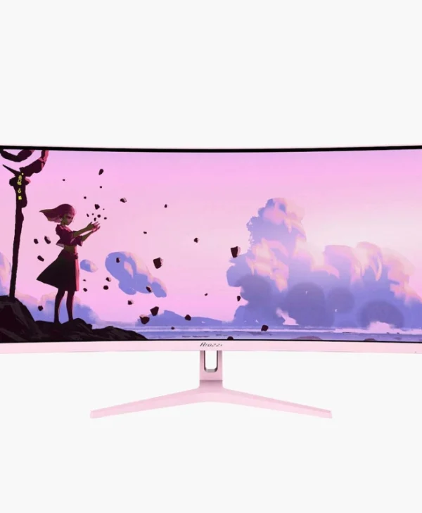 Arozzi Nova Ultrawide VA Curved Gaming Monitor 34" QHD 3440x1440 165Hz με Χρόνο Απόκρισης 4ms GTG AZ-NO-34T2K165-PNK