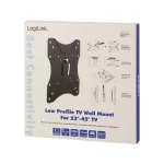LogiLink BP0004 Βάση Τηλεόρασης Τοίχου έως 42" και 25kg - Image 3