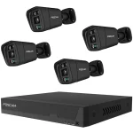 Foscam Σύστημα Παρακολούθησης 4 Καμερών IP 5MP με Καταγραφικό NVR & Σκληρό Δίσκο FN 9108 E B4 2T bk