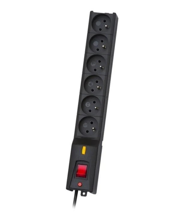 Lestar Lx 610 G-a Πολύπριζο 6 Θέσεων με Διακόπτη και Καλώδιο 5m LX 610 G-A K.:CZ 3.0M