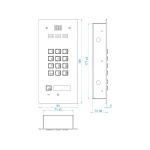 Aco Πλακίδιο/Module για Θυροτηλέφωνο 13353 - Image 3