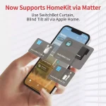 Switchbot Hub 2 Smart Hub Wi-Fi / Bluetooth / IR Συμβατό με Google Home, Apple HomeKit, Alexa, IFTTT & Matter W3202100 - Image 5