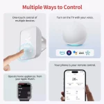 Switchbot Hub 2 Smart Hub Wi-Fi / Bluetooth / IR Συμβατό με Google Home, Apple HomeKit, Alexa, IFTTT & Matter W3202100 - Image 10