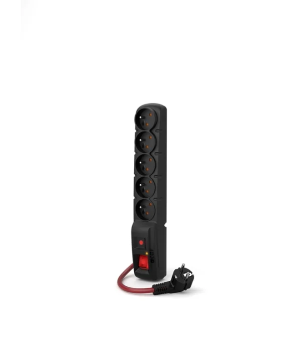 Acar F5 Πολύπριζο Aσφαλείας 5 Θέσεων με USB-A και Καλώδιο 10m W2301
