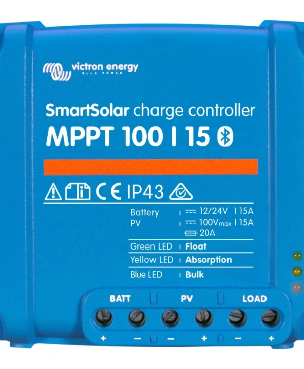 Victron Energy SmartSolar MPPT 100/15 Ρυθμιστής Φόρτισης 24V 15A SCC110015060R