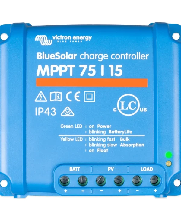 Victron Energy Bluesolar Ρυθμιστής Φόρτισης MPPT 24V 15A SCC010015050R