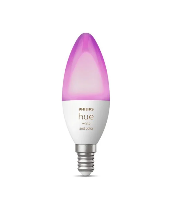 Philips Λάμπα LED για Ντουί E14 RGBW 470lm Dimmable 929002294204