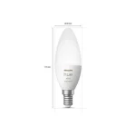 Philips Λάμπα LED για Ντουί E14 RGBW 470lm Dimmable 929002294204 - Image 4