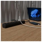 Gembird Πολύπριζο 5 Θέσεων με USB-A και Καλώδιο 1.5m SPG5-U2-5-02 - Image 3