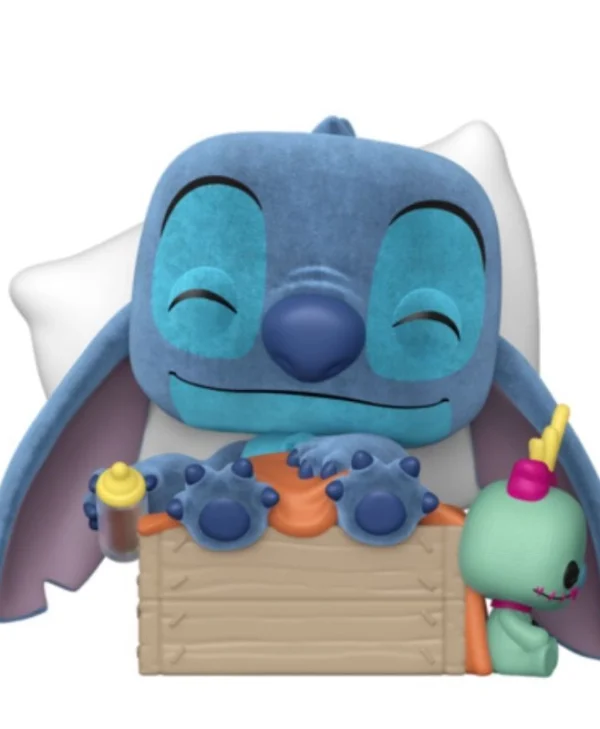 Funko Pop! Animation: Lilo & Stitch - Sleeping Stitch 1607 Flocked Special Edition 88212