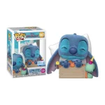 Funko Pop! Animation: Lilo & Stitch - Sleeping Stitch 1607 Flocked Special Edition 88212 - Image 2