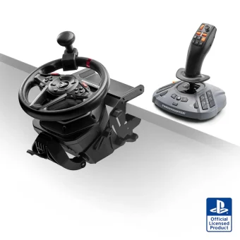 Thrustmaster SimTask Farming Pack Τιμονιέρα με Μοχλό Ταχυτήτων για PS5 4160937