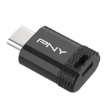 PNY 64GB USB 2.0 Stick με σύνδεση USB-C Μαύρο P-FDI64GEXFITC-GE - Image 6