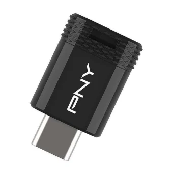 PNY 256GB USB 2.0 Stick με σύνδεση USB-C Μαύρο P-FDI256EXFITC-GE