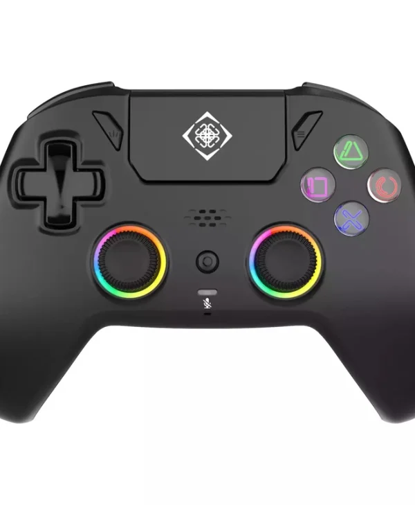 Deltaco Ασύρματο Gamepad για PS5 / PC / Android / iOS Μαύρο GAM-189
