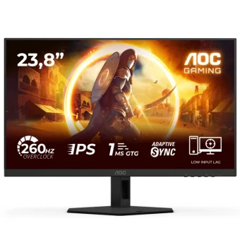 AOC 24G4ZRE IPS Monitor 23.8" FHD 1920x1080 260Hz με Χρόνο Απόκρισης 1ms GTG