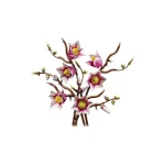 LEGO Botanical Collection Magnolia Branches για 18+ Ετών 435τμχ 11510 - Image 3