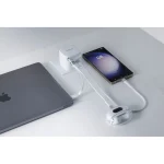 Intenso Φορτιστής GaN με Θύρα USB-A και Θύρα USB-C και Καλώδιο USB-C 65W Λευκός (7806522) - Image 11