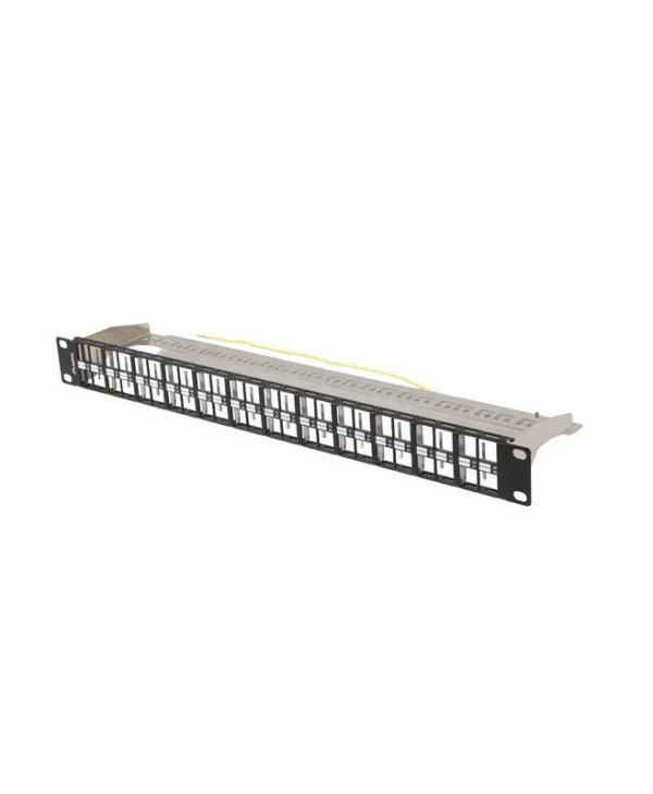 Lanberg Patch Panel 48port Keystone Black Ppks-1248-b PPKS-1248-B