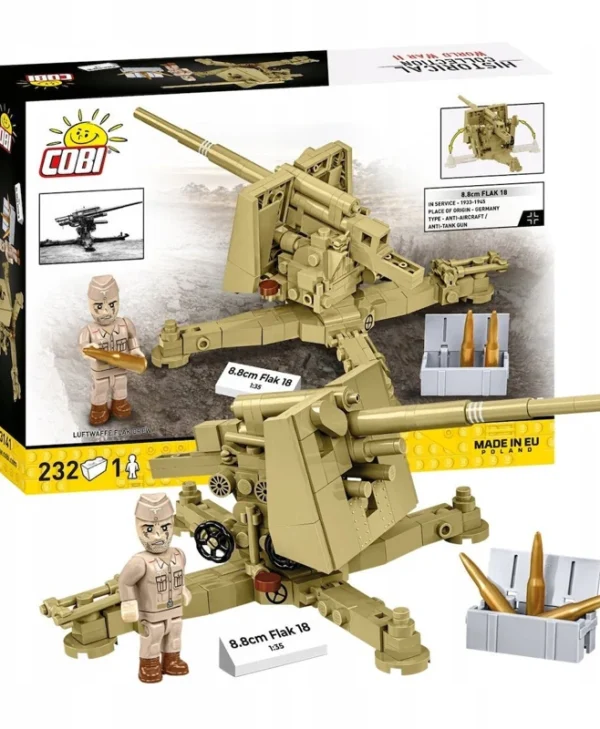 Cobi Τουβλάκια Flak 18 (german African Corps) 232τμχ COBI-3141