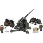 Puzzle Cobi Klocki Building Blocks 8.8 Cm Tank Trailer 360 Pieces COBI-3140 - Image 2