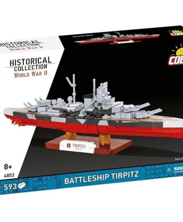Cobi Τουβλάκια Battleship Tirpitz για 8+ Ετών 593τμχ COBI-4853
