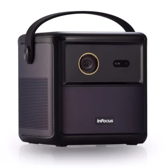 InFocus Crusader Challenger IN3008SL Mini Projector DLP Full HD Λάμπας LED με Wi-Fi και Ενσωματωμένα Ηχεία