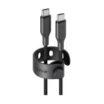 Empower by PanzerGlass Braided USB 2.0 Cable USB-C male - USB-C 240W Μαύρο 2m EM32448